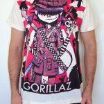 Tshirt Gorillaz Noodle Japan