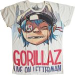 Tshirt Gorillaz Live on Letterman