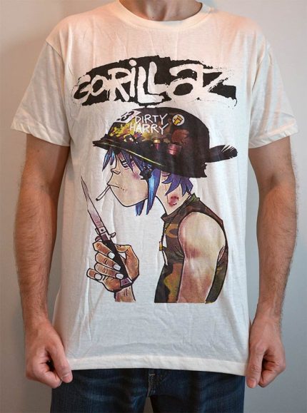 T-shirt Gorillaz Dirty Harry