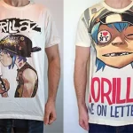 Photo pack 2 tshirts Gorillaz